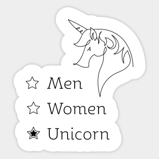 unicorns are real Sticker